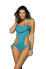 Maudymosi kostiumėlis Carmen Curacao M-468W (2) - Vientisi Maudymukai