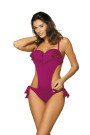 Maudymosi kostiumėlis Carmen Thai Pink M-468W (5) - Vientisi Maudymuka