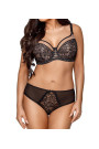 Liemenėlė Crystal Soft 1396 juoda Juoda - Minkštos Liemenėlės