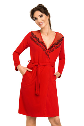 Chalatas Jasmine Red Raudona - Lengvi