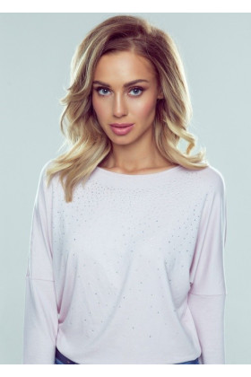 Palaidinė Zoe Light Rose Šv. rožinės sp. - Palaidinės ilgomis rankovėm