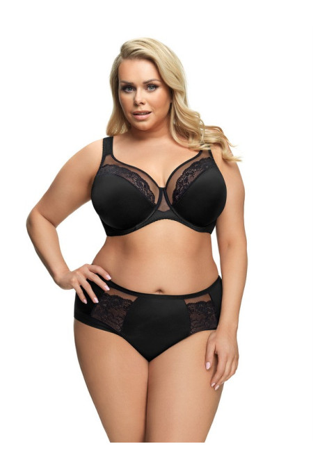 Liemenėlė Luisse K441 juoda Juoda - Minkštos Liemenėlės
