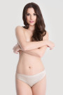 Kelnaitės Cotton Hi-cut beige Smėlio 401 - Kelnaitės