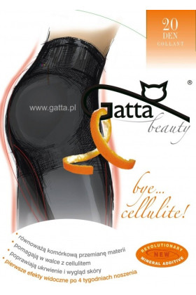 Pėdkelnės korguojančios Bye Cellulite 20 DEN Nero - Pėdkelnės lygios