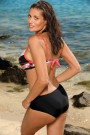 Maudymosi kostiumėlis Bonita Nero-Shock Red M-571 (1) Juoda su raudona