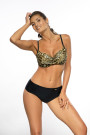 Maudymosi kostiumėlis Bonita Nero-Brown M-571 (2) Juoda su ruda - Dvie