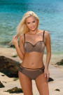 Maudymosi kostiumėlis Madlen Dark Taupe M-591 (7) Triufelio - Dviejų d