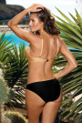 Maudymosi kostiumėlis Nela Nero-Nude M-610 (2) Perlų aukso-juodos spal