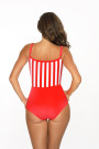 Maudymosi kostiumėlis Caroline Venere M-624 (1) Raudona su balta - Vie