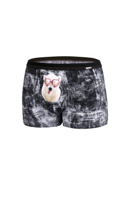 Bokseriai Glasses 010/63 Juoda - Apatiniai Šortai