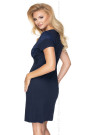 Naktinukai Gia Navy Blue Quenn Size Mėlyna tamsiai - Naktinukai