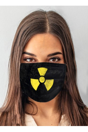 Kaukė ANS-R 112 Toxic Juoda - Teminiai  Kostiumai