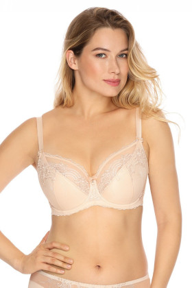 Liemenėlė Adrianna 933 Beige Smėlio 92 - Pusiau kietais kaušeliais