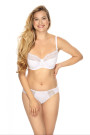 Liemenėlė Goldie 899 White Balta - Pusiau kietais kaušeliais