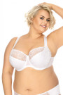 Liemenėlė Goldie 899M Maxi White Balta - Pusiau kietais kaušeliais