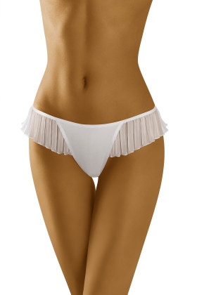 Šortukai-stringai Maracato White Balta - Siaurikės (stringai)