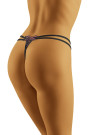 Stringai Maxixa Black Juoda - Siaurikės (stringai)