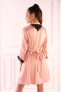 Chalatas Ariladyen Pink + siaurikės Rožinė (Pink) - Atlasiniai Chalata