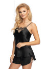 Komplektas Mallory Set Black Juoda - Pižamos moterims