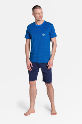 Pižama Drake 38878-59X blue Mėlyna tamsiai - Vyriškos Pižamos