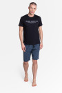 Pižama Dojo 38883-99X black-blue Juoda ir tamsiai mėlyna - Vyriškos Pi