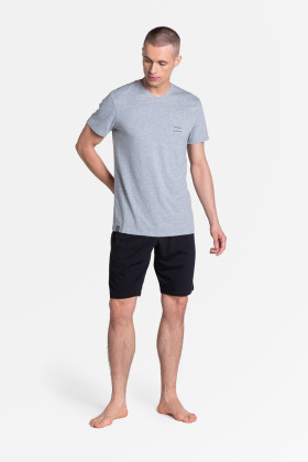 Pižama Duty 38881-90X Grey-Black Pilka su juoda - Vyriškos Pižamos