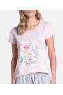 Pižama Tamia Long 38889-03X Light Rose-Grey Rožinė šv. su pilka - Piža