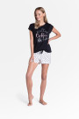 Pižama Truth 38907-99X black-Ecru Juoda-Ecru - Pižamos moterims