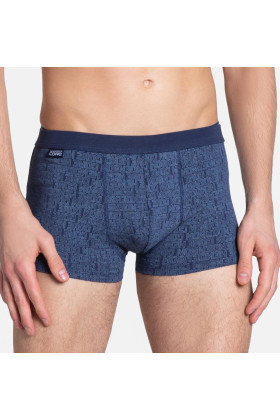 Bokseriai Omen 38291-MLC kompl. 2 vnt Blue-Grey Mėlyna su pilka - Apat