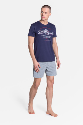 Pižama Laze 38868-59X Blue-Grey Mėlyna su pilka - Vyriškos Pižamos