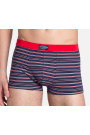 Bokseriai Devon 38831-33X Red-Blue Raudona su mėlyna - Apatiniai Šorta