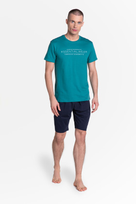 Pižama Deal 38880-77X Green-Blue - Vyriškos Pižamos