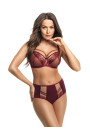 Liemenėlė Paradise K496 Bordowy Bordo - Minkštos Liemenėlės