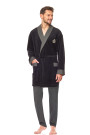 Chalatas 9101 BJ Black Juoda - Chalatai Vyrams