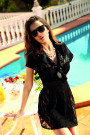 Chalatas Mia Black Juoda - Lengvi