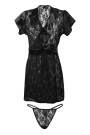Chalatas Mia Black Juoda - Lengvi