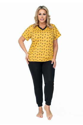 Pižama Queen Plus Size Garstyčių - Pižamos moterims