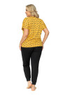 Pižama Queen Plus Size Garstyčių - Pižamos moterims