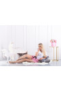 Pižama Sweet Dreams White-Pink - Pižamos moterims