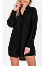 Oversize palaidinė Bella Black - Palaidinės