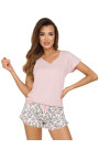 Pižama Aria 1/2 Powder Pink - Pižamos moterims