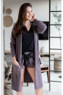 Kardiganas Magnetism Brown Ruda 652 - Chalatai