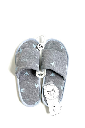 Šlepetės Layla K4 Grey Pilka (Grey) - Šlepetės ir Aksesuarai