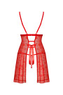 Naktinukai Claussica Babydoll Red - Seksualūs Naktinukai