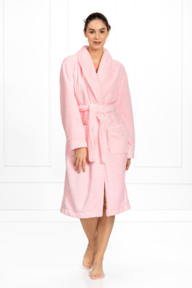 Chalatas Rosie Pink Rožinė (Pink) - Šilti ir Frotiniai chalatai
