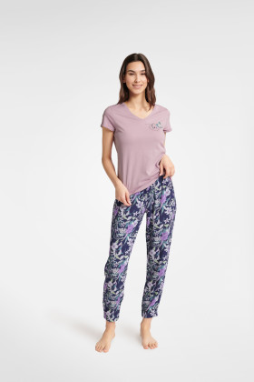 Pižama Bluebird 40622-45X Violetinė - Pižamos moterims