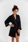 Chalatas Evita Black Black - Chalatai