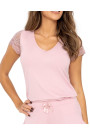 Pižama Celine 1/2 Powder Pink - Pižamos moterims