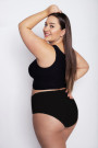 Kelnaitės Flexi-One Plus Size Maxi Juoda - Kelnaitės