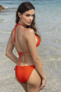 Maudymosi kostiumėlis Amelia 39/G 082 Oranžinė - Dviejų dalių maudymuk